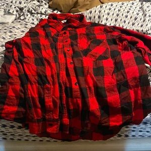 2 xl long sleeve plaid shirt